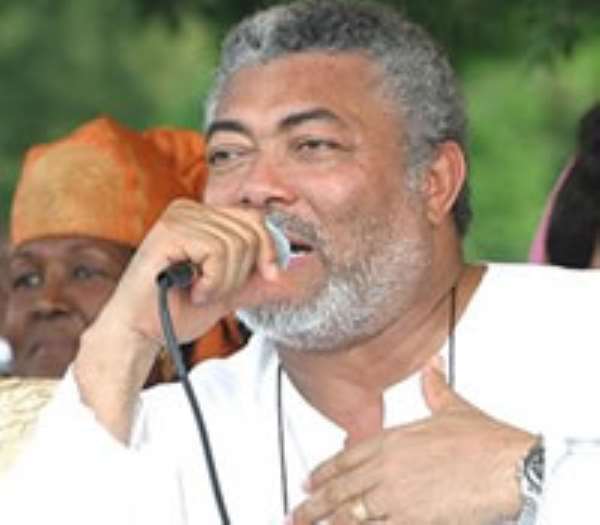 Ghana Council of Georgia bids former President J. J. Rawlings farewell